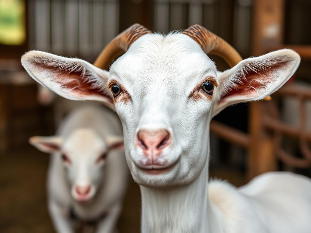 Healthy Beetal goat